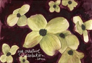 dogwood watercolor