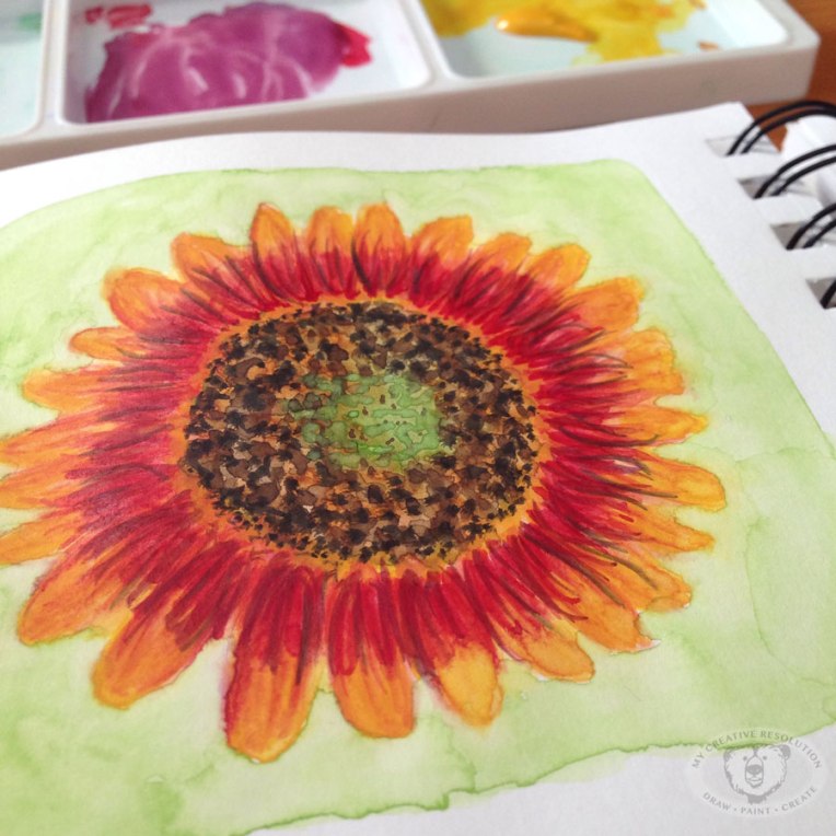finalsunflowersketchbook