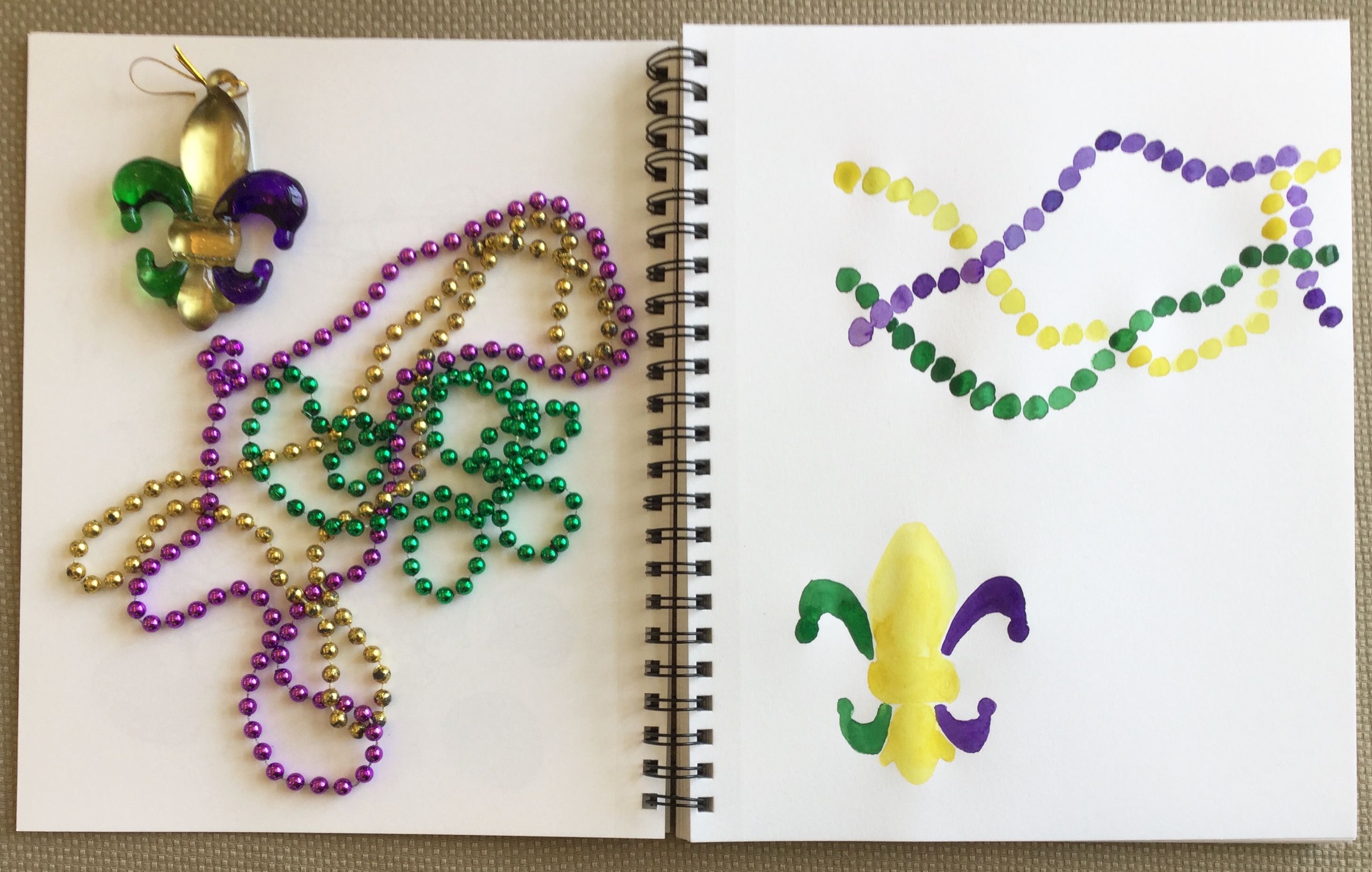 New Orleans sketchbook watercolor