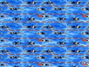 Swimming Laps fabric print. Swim team, swimmers https://www.spoonflower.com/fabric/6301733-swiming-laps-by-eileenmckenna