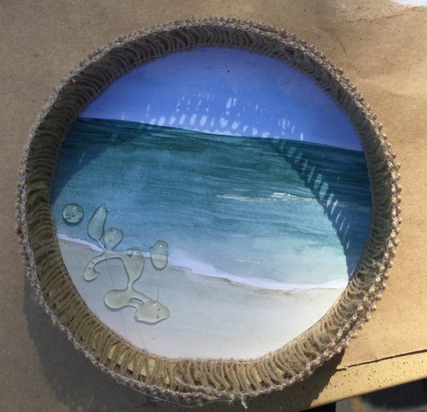Beach diorama craft with DIY steps http://wp.me/p4cmnl-15e