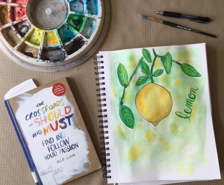 Creative epiphany while reading "Crossroads of should and must"