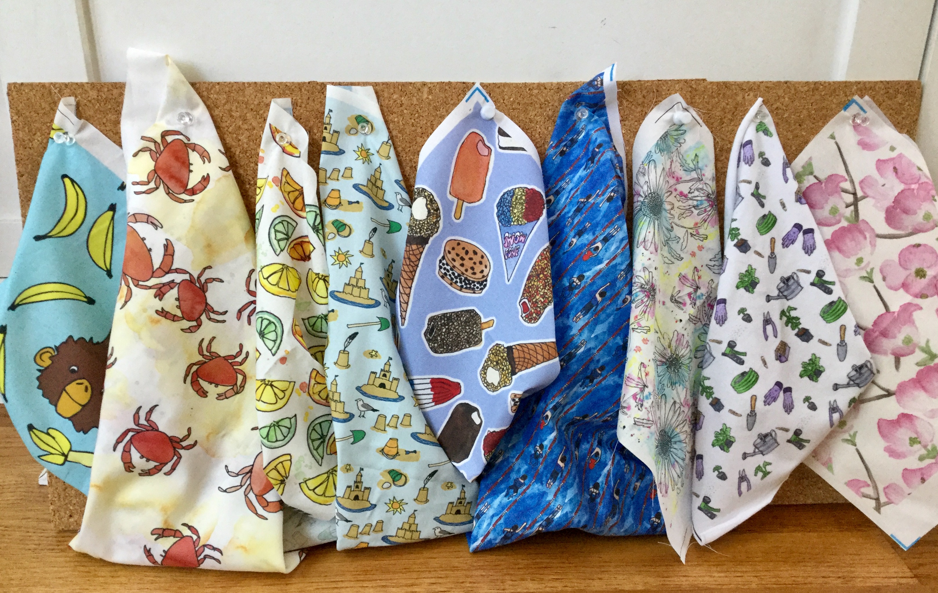 Fabric designs by Eileen McKenna. Available for purchase at https://www.spoonflower.com/profiles/eileenmckenna
