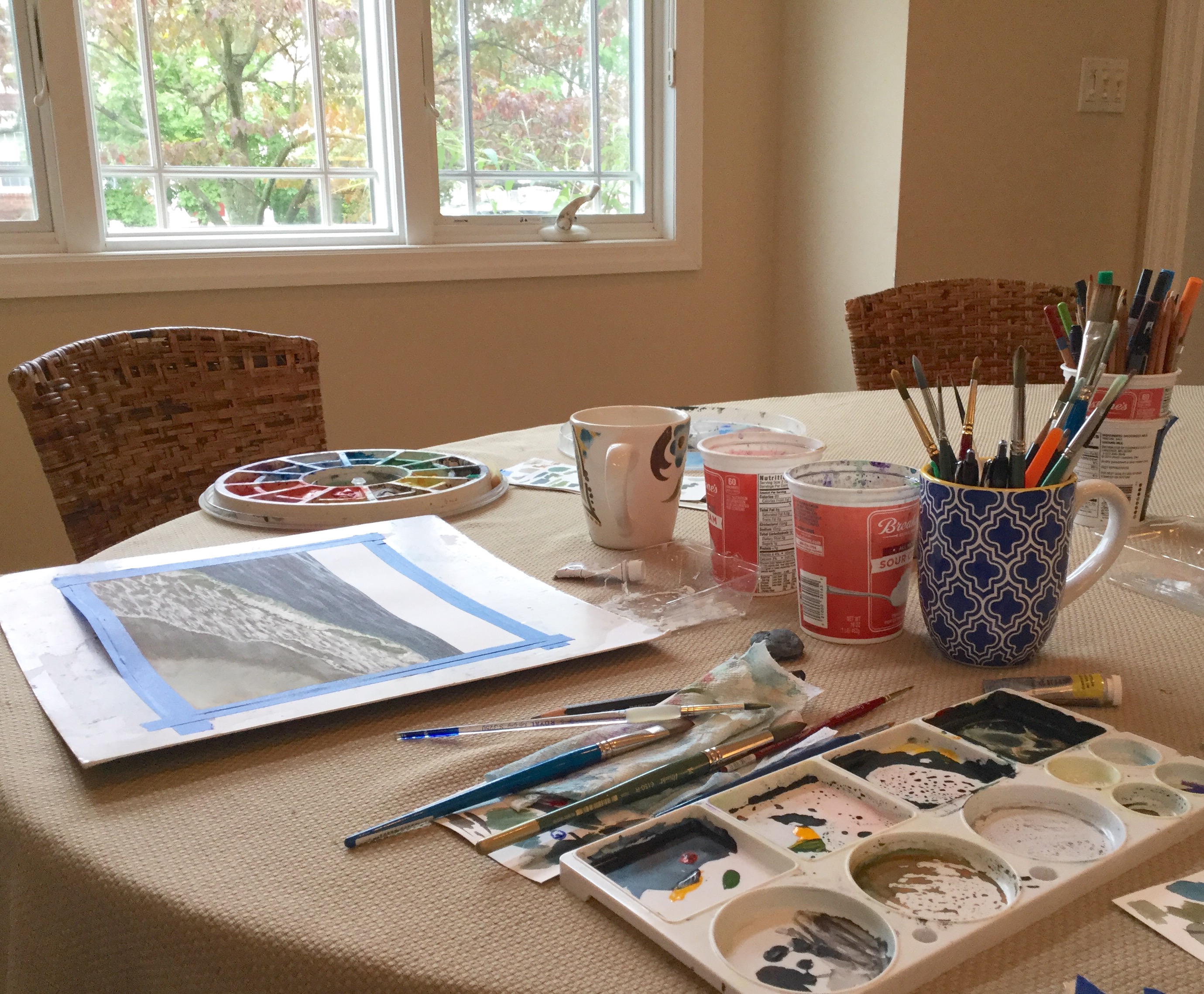Painting every morning | Eileen McKenna watercolor artist