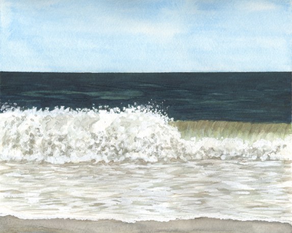 Crashing Wave by Eileen McKenna