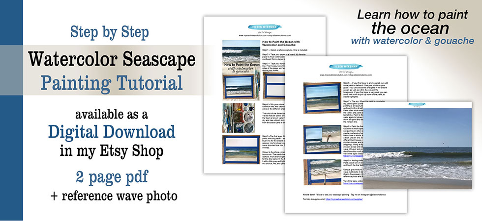 Watercolor Seascape Tutorial Download