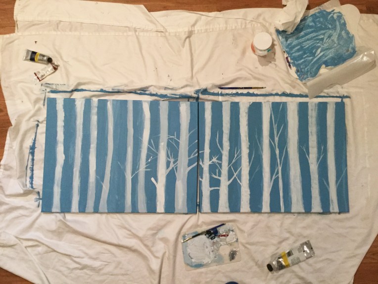 The feelings of a beginner #creativity #painting