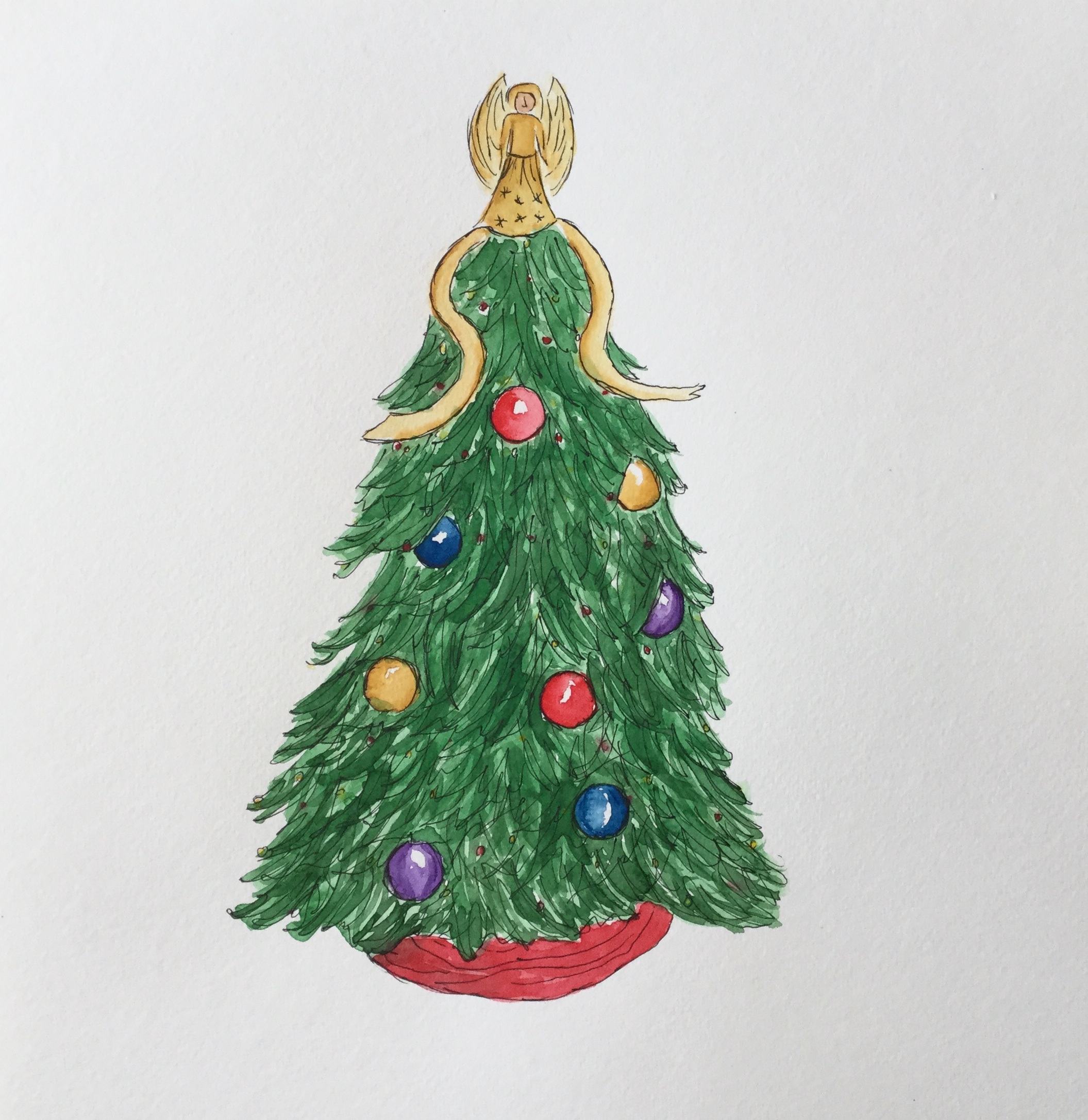 Christmas countdown #christmas #creative #tree