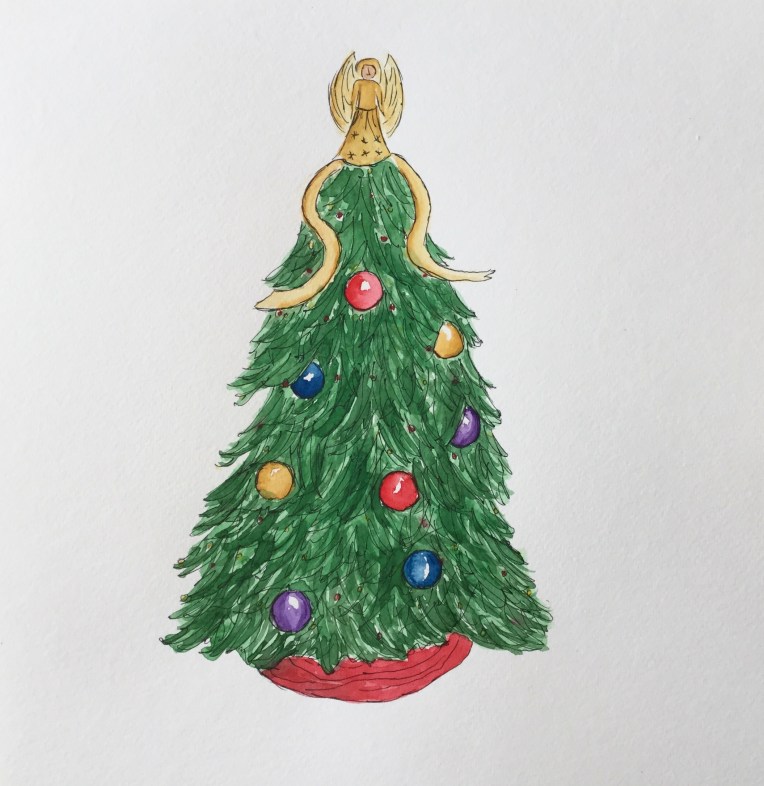 Christmas countdown #christmas #creative #tree