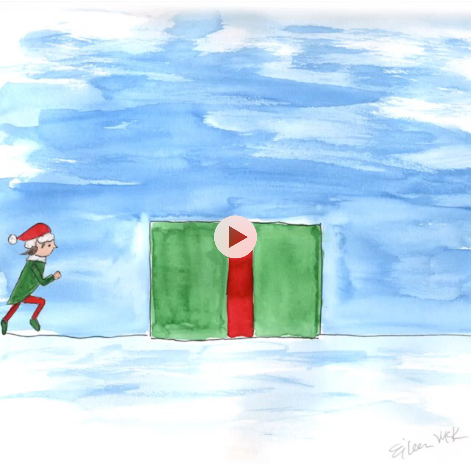 Elf flipping animation