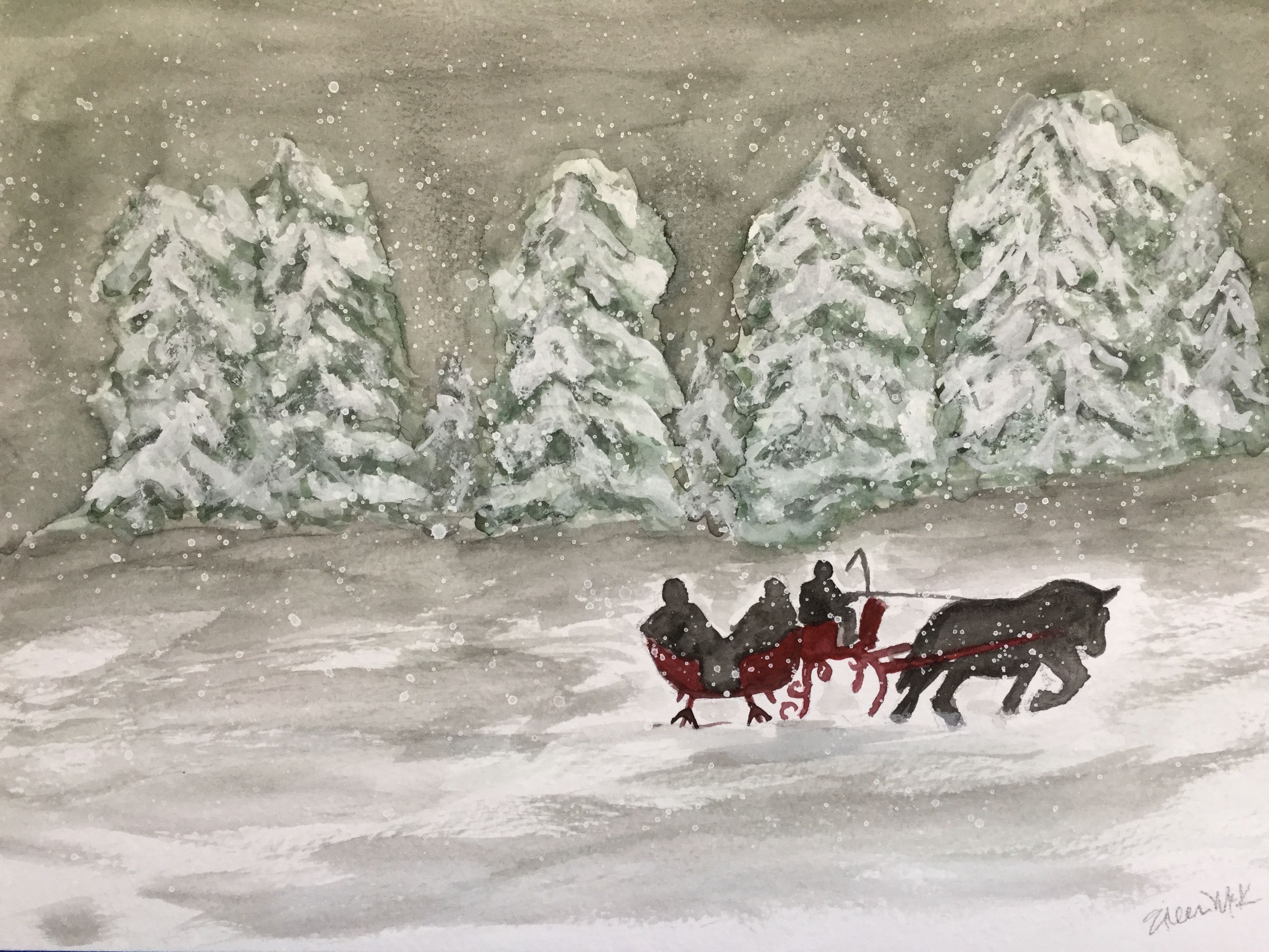 Christmas Countdown Day 13/25 - Sleigh