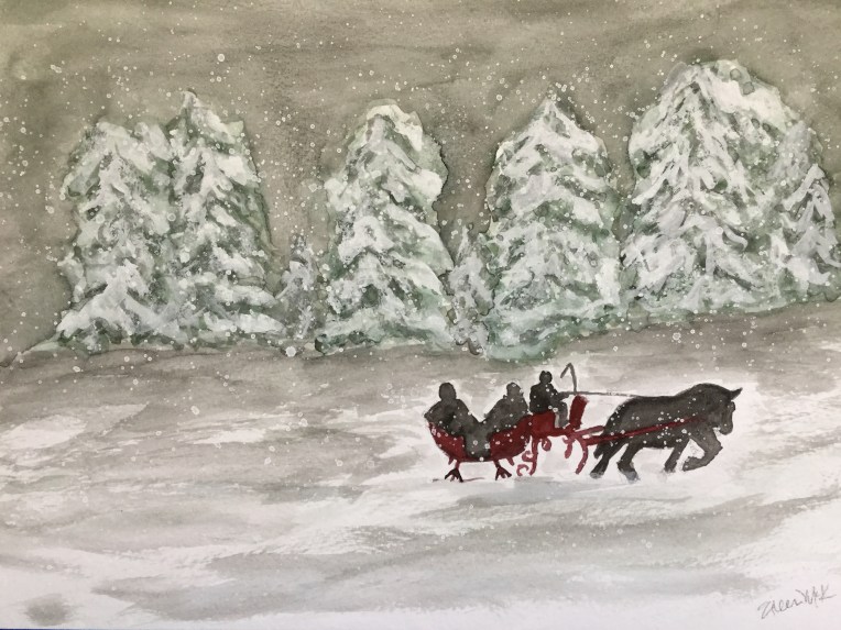 Christmas Countdown Day 13/25 - Sleigh