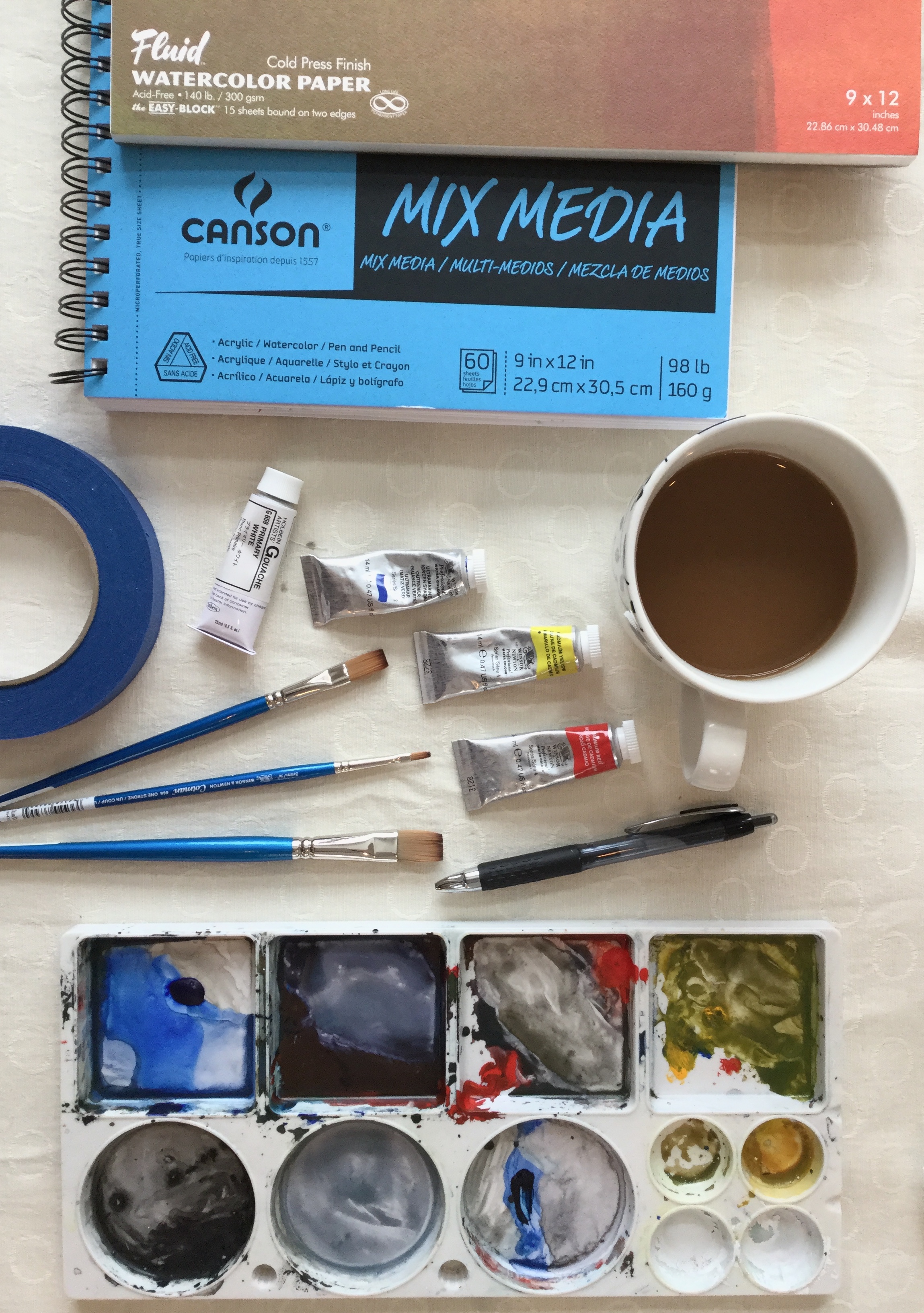 Painting “Must Haves” #watercolor #supplies #beginner