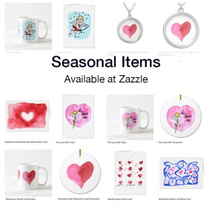 Seasonal gifts by Eileen McKenna on Zazzle.com