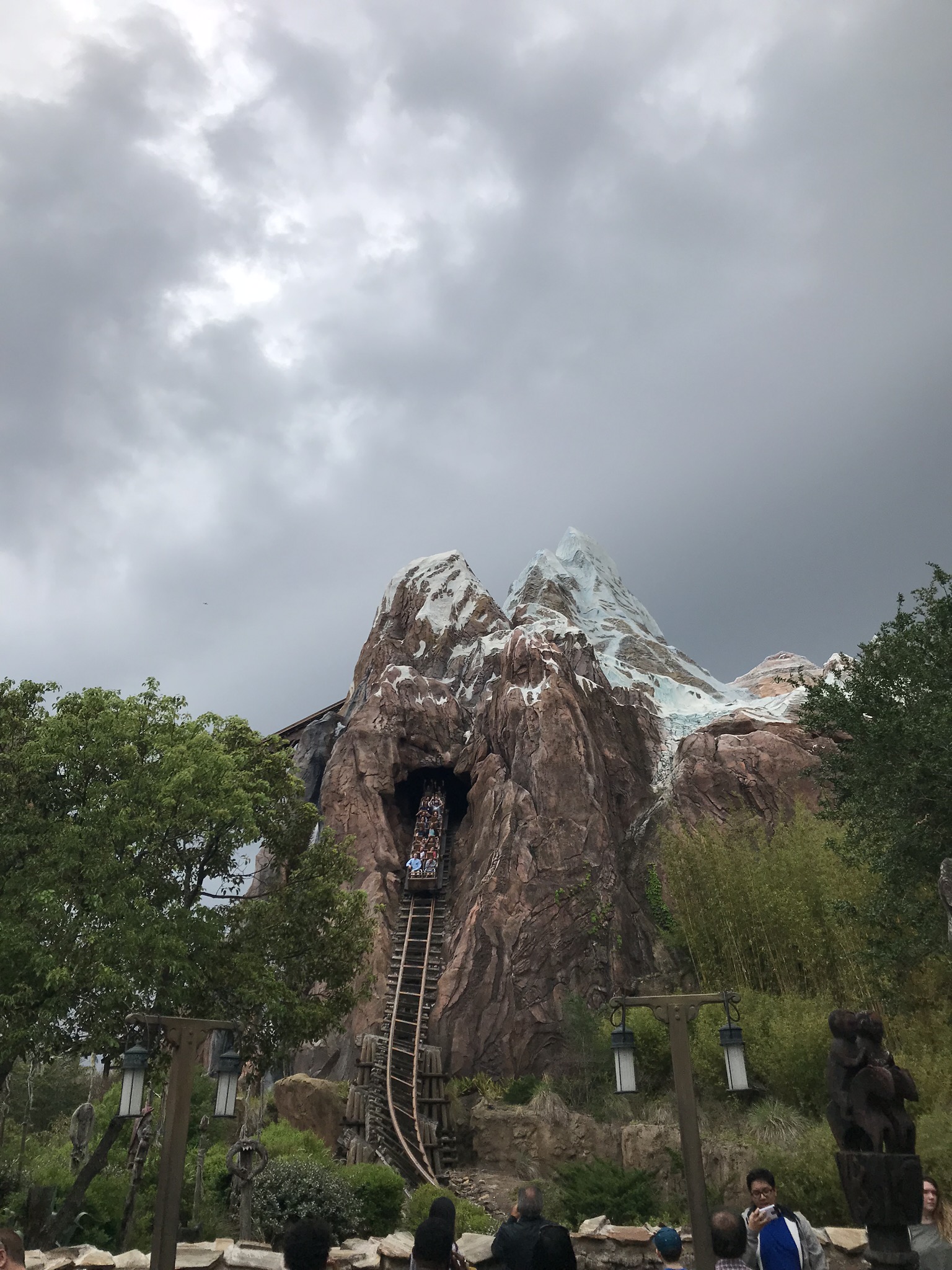 Everest Expedition roller coaster at Animal Kingdom