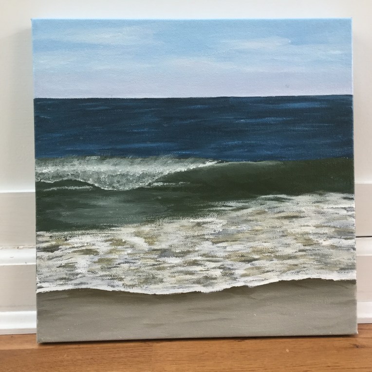 Transitioning from watercolor to acrylic