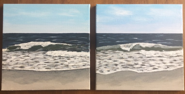 Transitioning from watercolor to acrylic