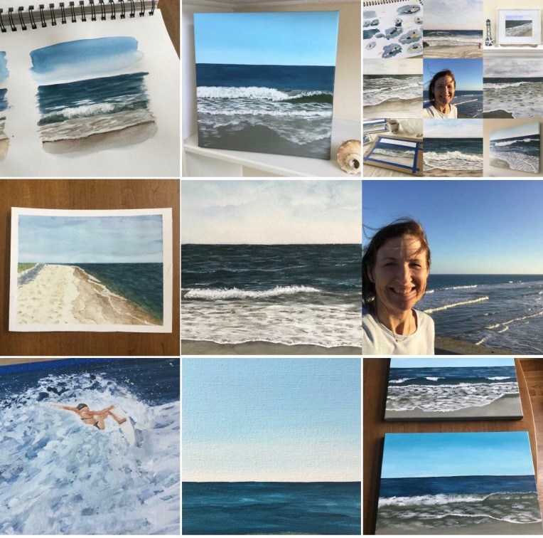 Seascape paintings by Eileen McKenna my top 9 2018 #topnine