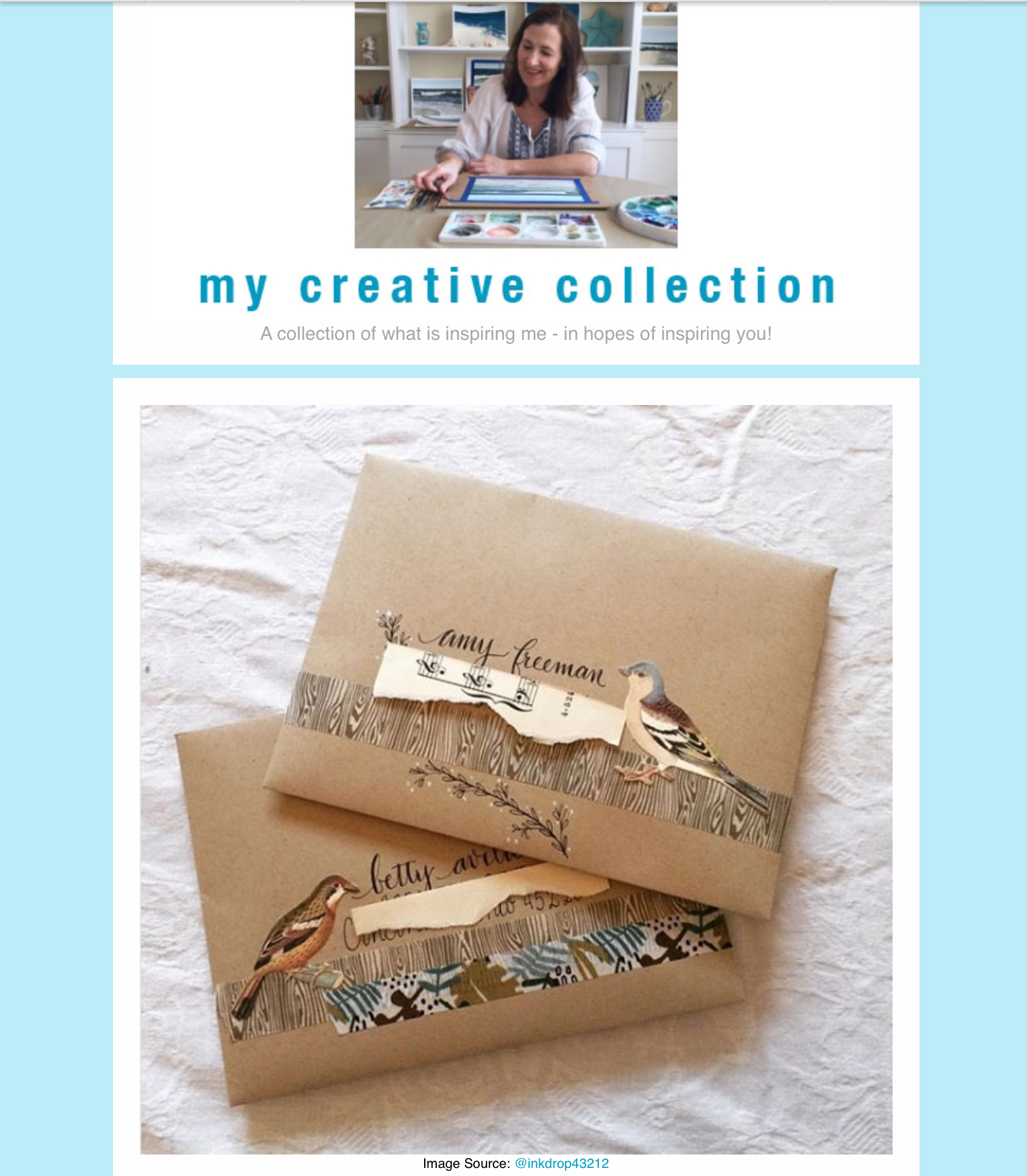 My Creative Collection by Eileen McKenna - a newsletter filled with creative inspiration