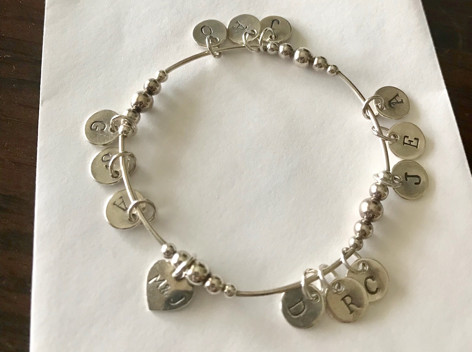 Personalized bracelet for grandma mom | Creative gifts for mother’s day