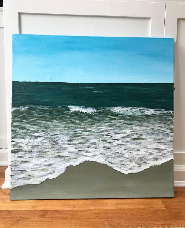 Acrylic Seascape painting