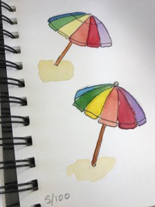 Fire Island illustrated map elements