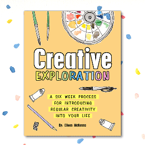 how to be creative | creative exploration | regular creative practice | creative worksheet your creative history