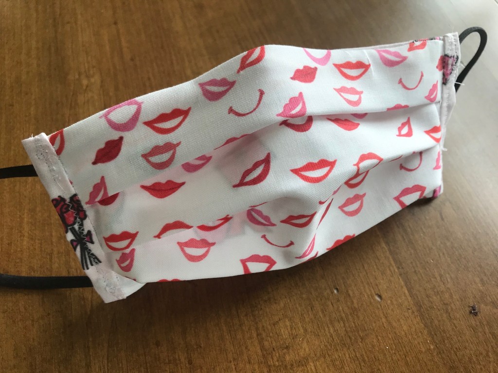 Happy Face Mask Fabric Design | Sew your own mask!