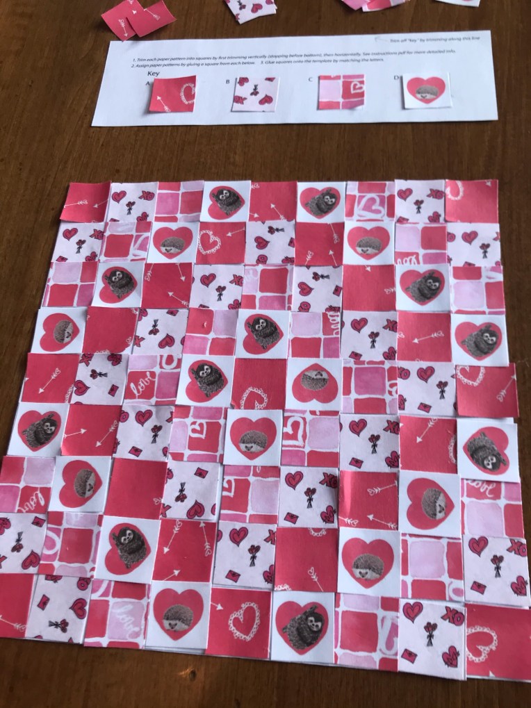Printable Paper Quilt Making Kits – no sewing required!
